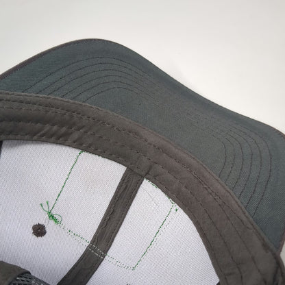 Gray Trucker Hat One Size Solely Real Clean Food Snapback Mesh Embroidered Logo