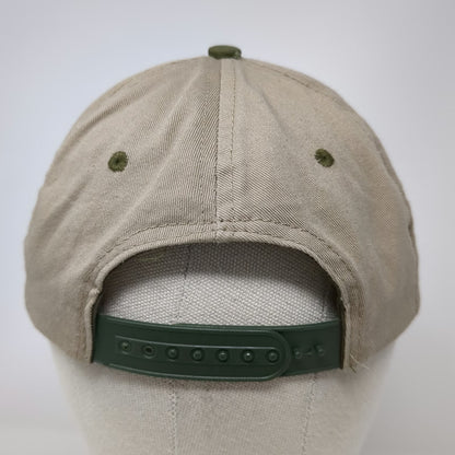 Tongass Trading Company Snapback Beige Green One Size Alaska Moose EST 1959 Hat