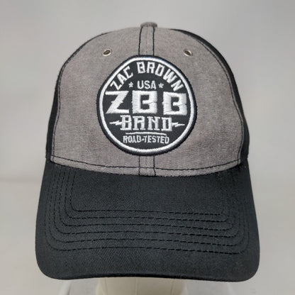 Zac Brown Band ZBB Strapback Hat Multi One Size Colorblock 6 Panel