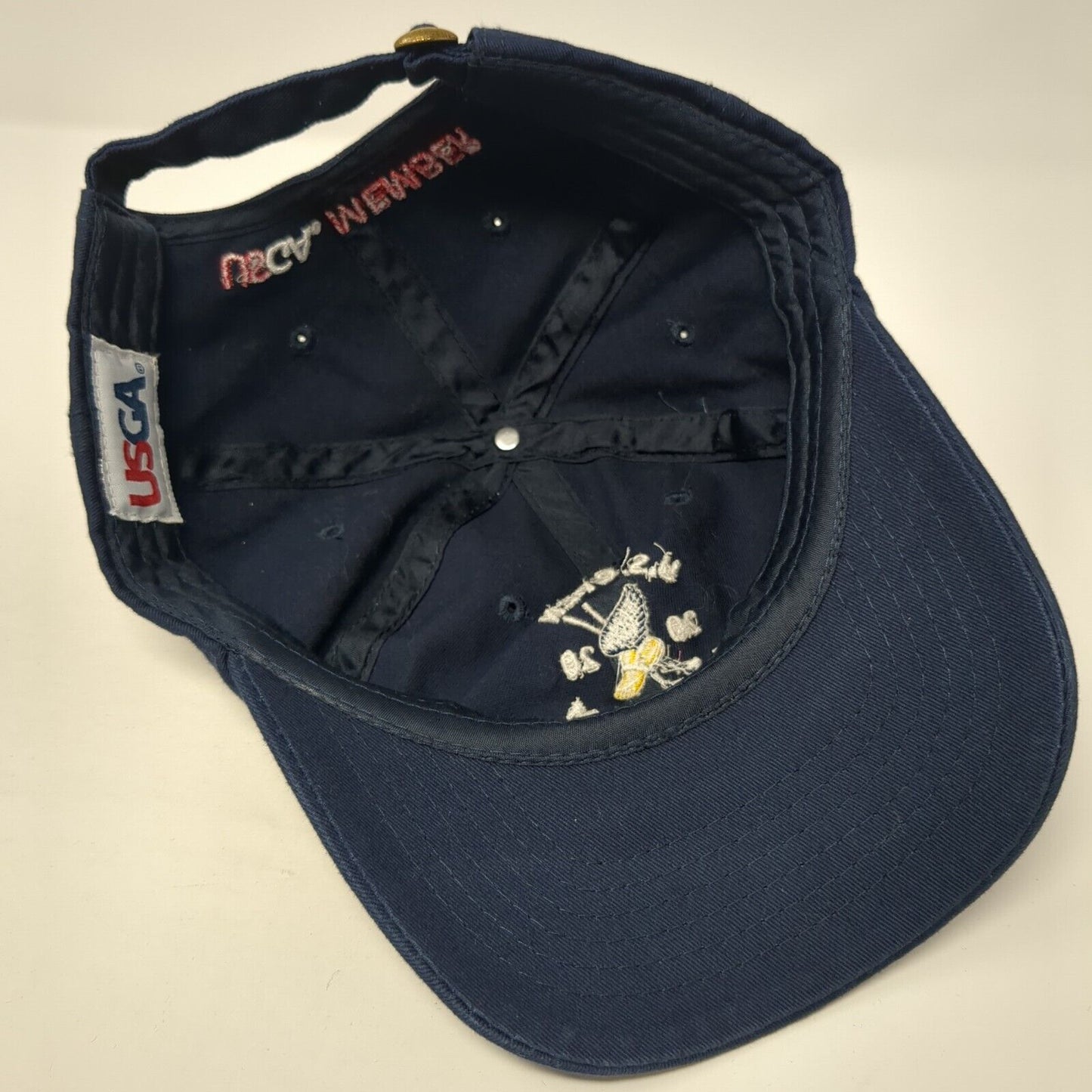 U.S. Open 2020 Winged Foot Slideback Hat Blue One Size Adjustable USGA