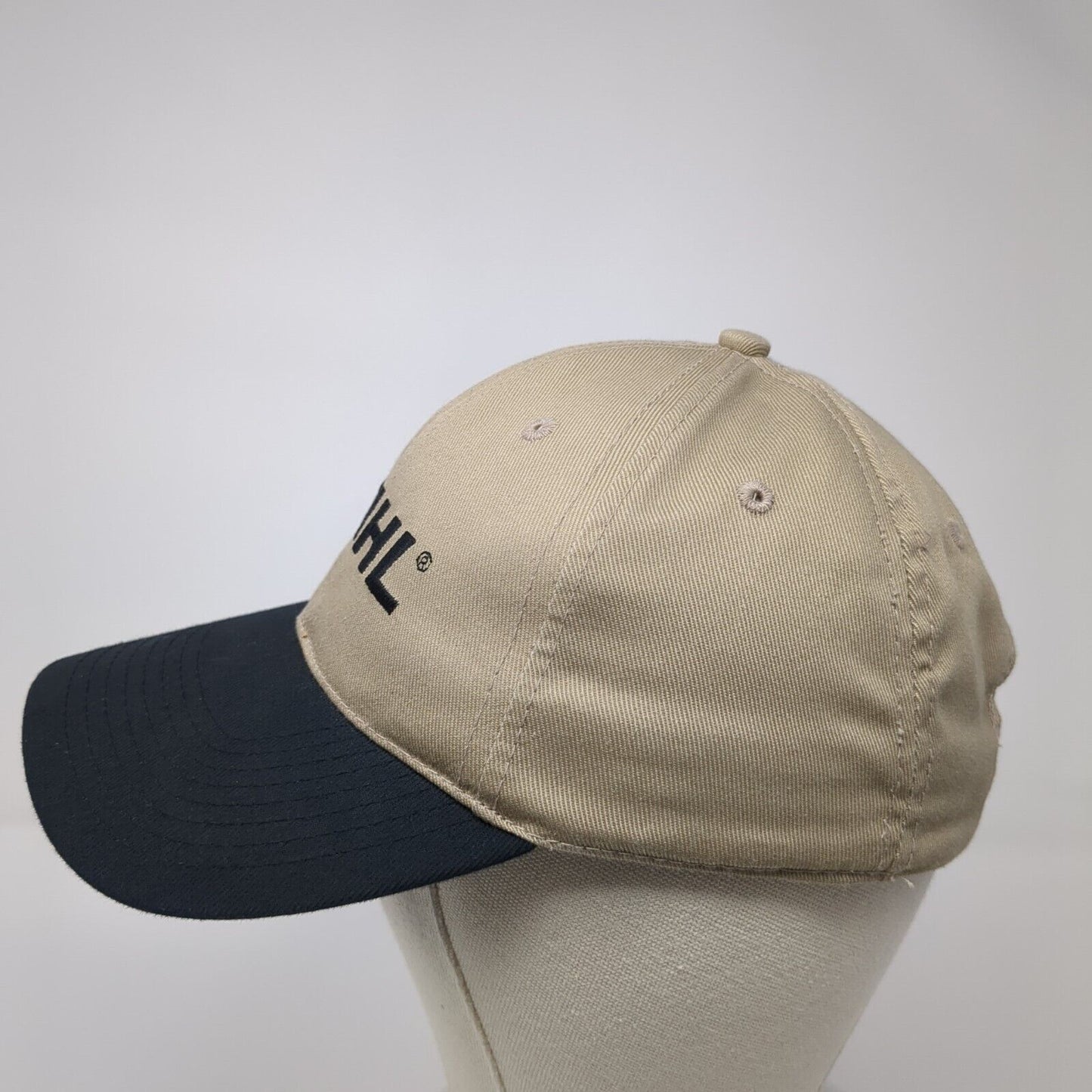 STIHL Outfitters Strapback Baseball Cap Brown One Size Adjustable Embroidered