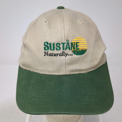 Cobra Caps Baseball Cap Beige Green One Size Strapback Sustane Lesco Hat