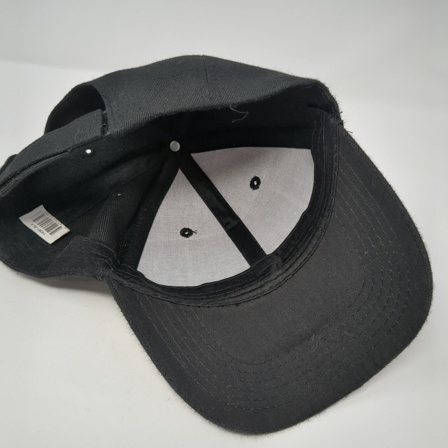 American Flag Strapback Hat Black One Size Patch Adjustable 6 Panel