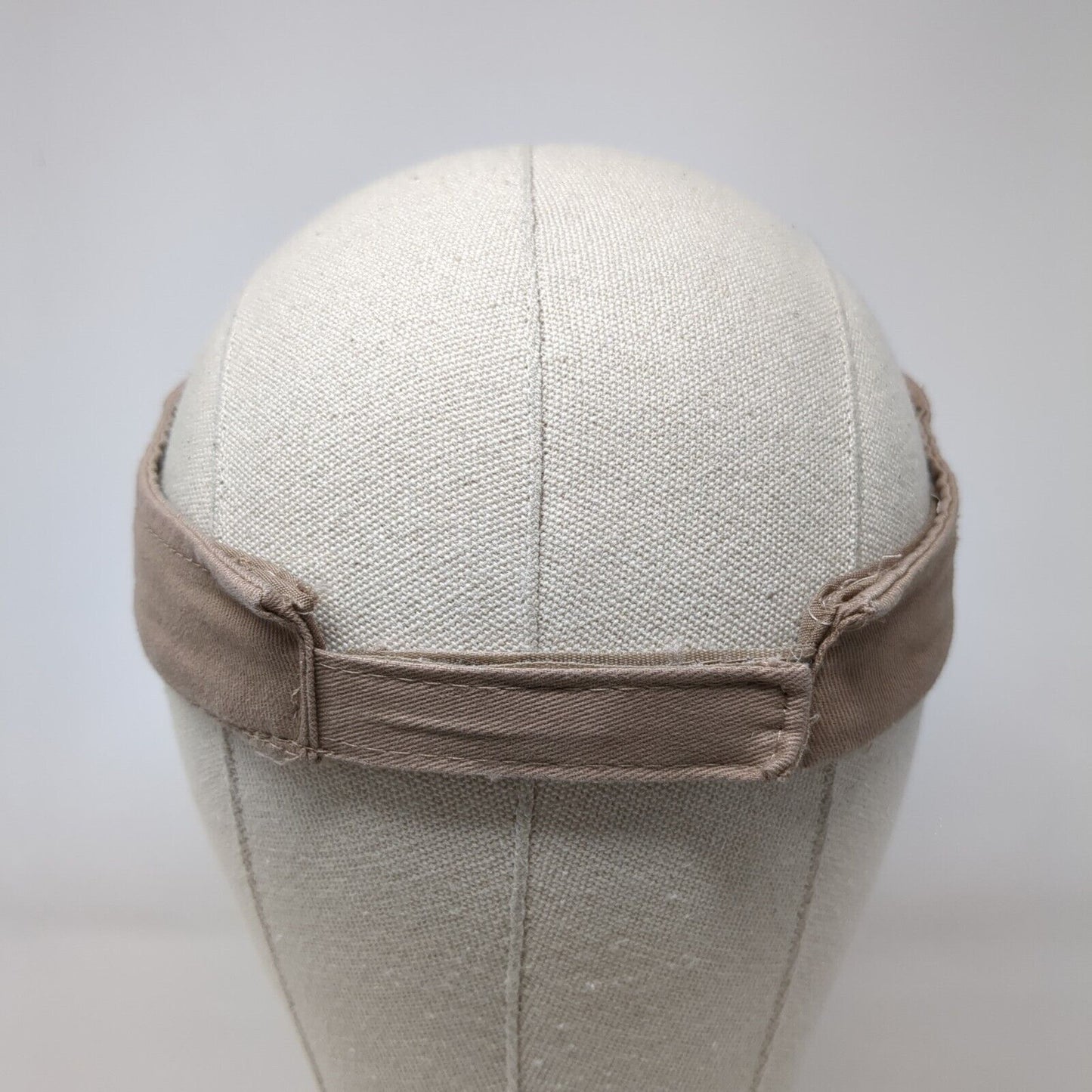 Artesano Bakery Bread Strapback Sun Visor Cap Tan OS Adjustable Cap America