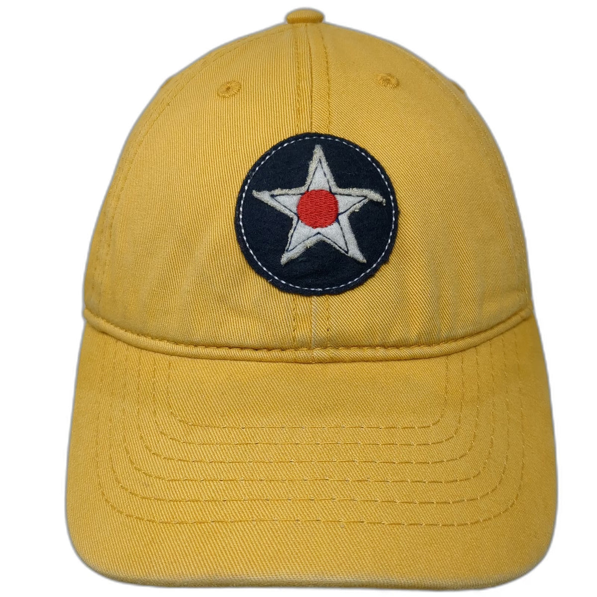 The National WWII Museum New Orleans Baseball Cap Yellow One Size Air Corps Hat