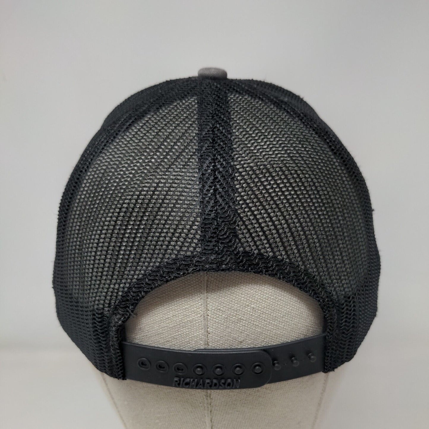 Gatlin Feed Snapback Mesh Back Trucker Hat Gray One Size Richardson