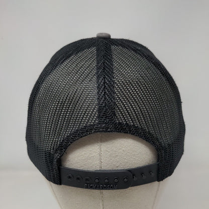 Gatlin Feed Snapback Mesh Back Trucker Hat Gray One Size Richardson