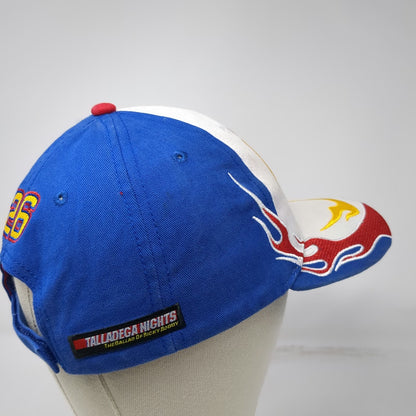 Wonder Ricky Bobby Talladega Nights 26 Baseball Cap Hat White Blue Red One Size