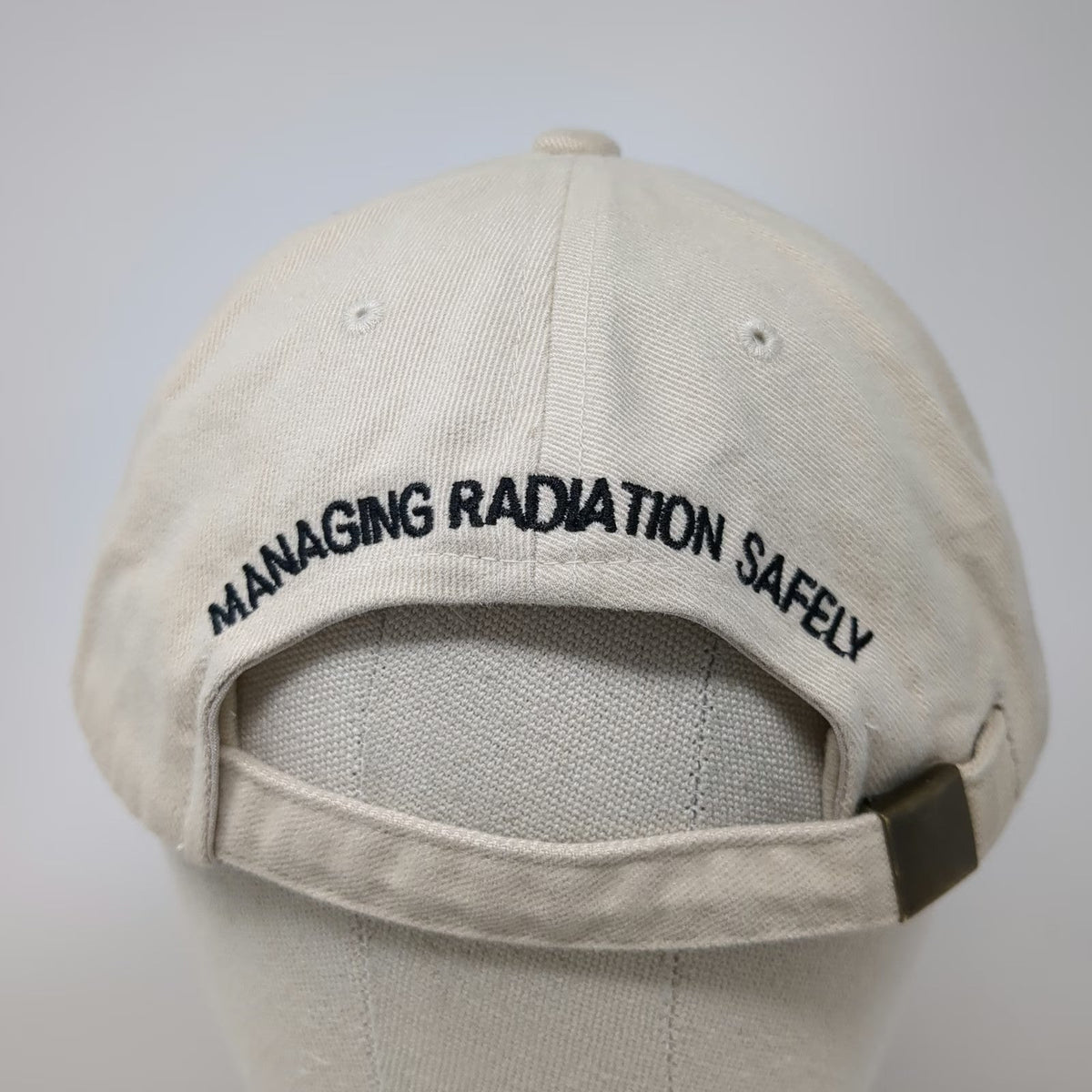 What's Next Inc Baseball Cap Beige One Size Normcan Radiation Safety Cotton Hat
