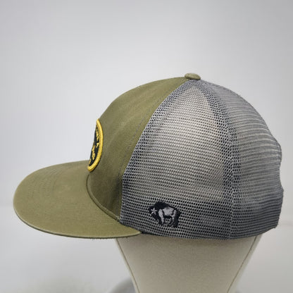 Kemo Sabe Trucker Hat Green One Size Snapback Made in USA Good Idea Patch