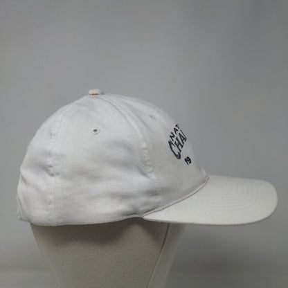 Sportsman Men's Snapback Hat White Embroidered National Champions 1997 Vintage