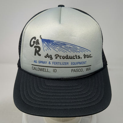 Cameo G&R Ag Products Trucker Hat Black One Size Fertilizer Equipment Spray