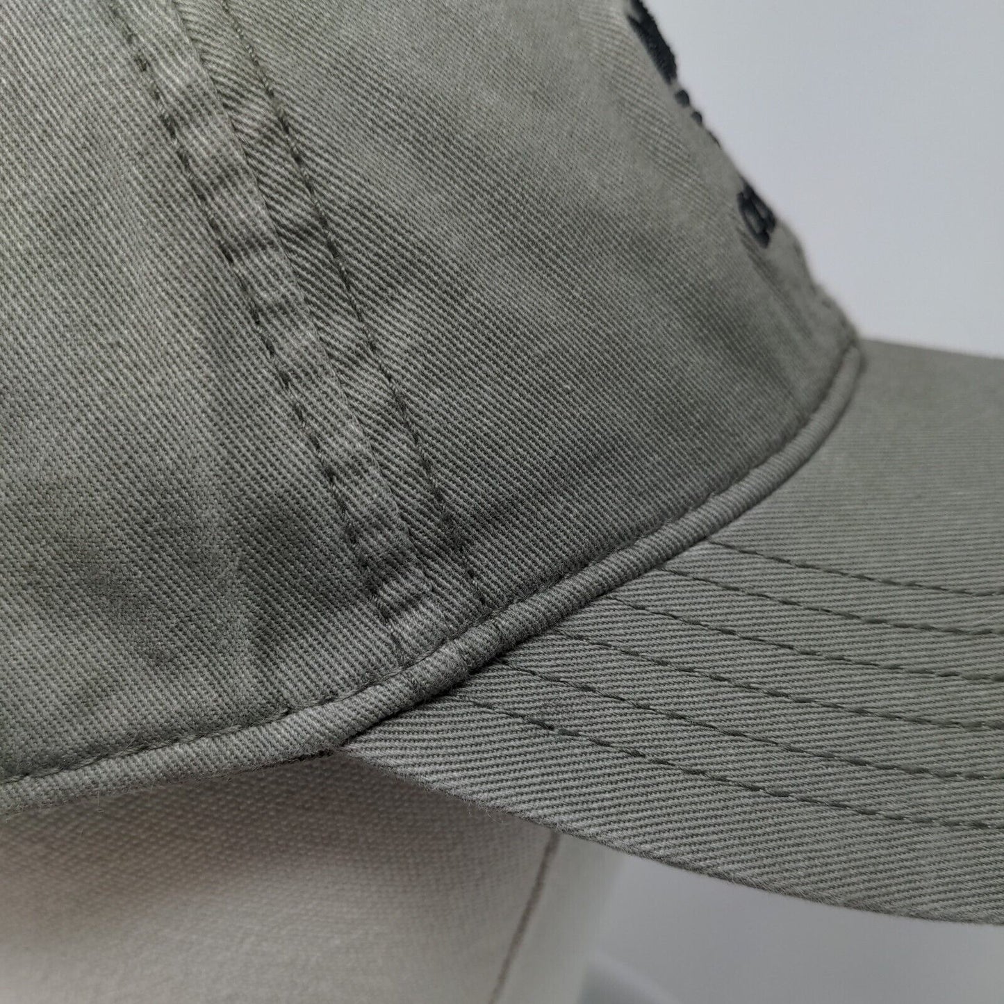 Adidas Slideback Hat Brown OSFM Adjustable Embroidered Trefoil Vented Holes