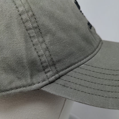 Adidas Slideback Hat Brown OSFM Adjustable Embroidered Trefoil Vented Holes