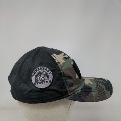 Dri-Duck Breakfast Station Strapback Hat Camouflage One Size 6 Panel Cotton