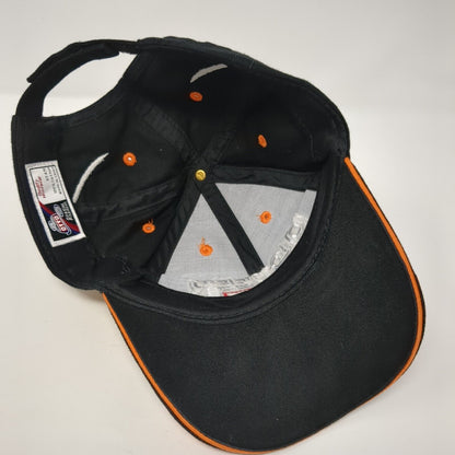 Pioneer Equipment Co Strapback Hat Black One Size Adjustable Embroidered Otto