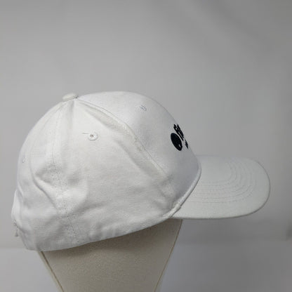 First Tee Idaho Strapback Hat White One Size Adjustable Embroidered 6 Panel
