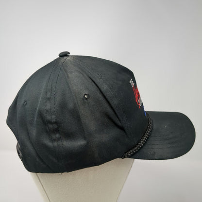 Young An 5 Panel Black Hat One Size Snapback Chevrolet Heartbeat of America Rope