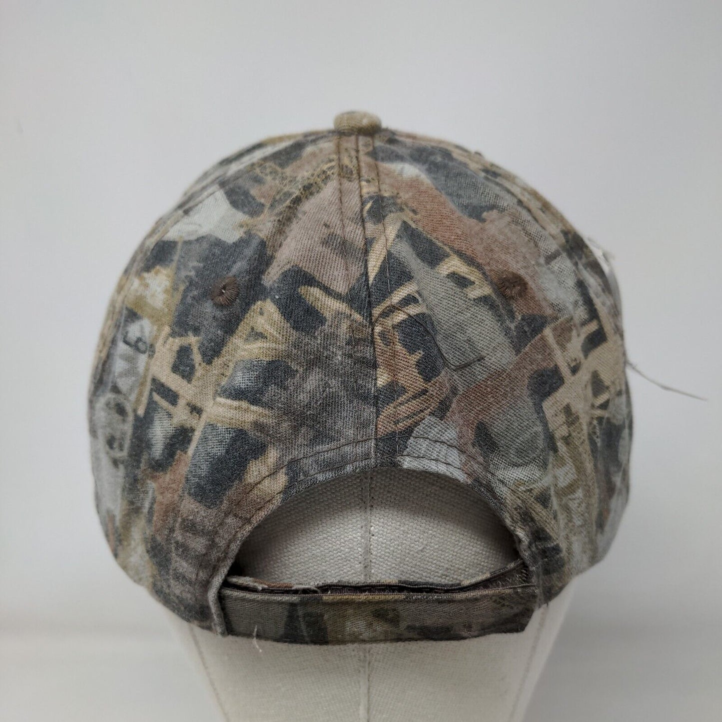 Rockwater Energy Solutions Strapback Hat Camouflage OSFA Embroidered Katl Cap