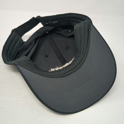 Nike Baseball Cap Black OSFM Dri-Fit Proofpoint Logo Strapback Adjustable Hat