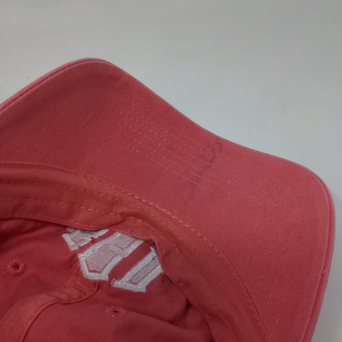 BGD Slideback Hat Pink One Size Adjustable Embroidered 6 Panel Marley Lilly