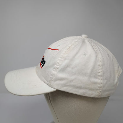 Helinger Verizon FiOS Baseball Cap White One Size 1-888-GET-FIOS Strapback Hat