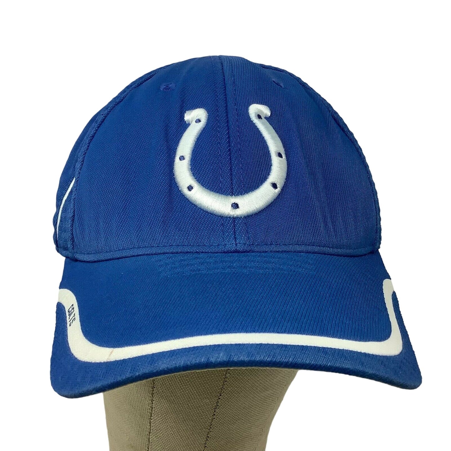 Reebok Onfield Indianapolis Colts Hat NFL Fitted Size L/XL Blue White