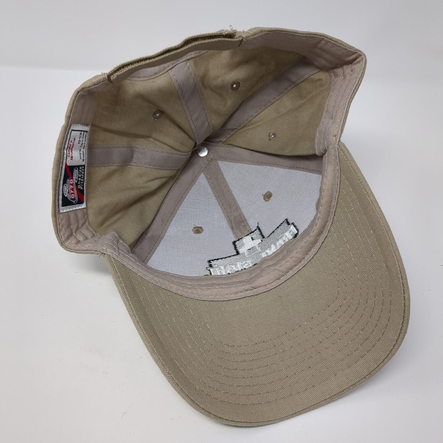 Front Sight First Family Strapback Hat Tan One Size Embroidered Otto