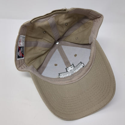 Front Sight First Family Strapback Hat Tan One Size Embroidered Otto