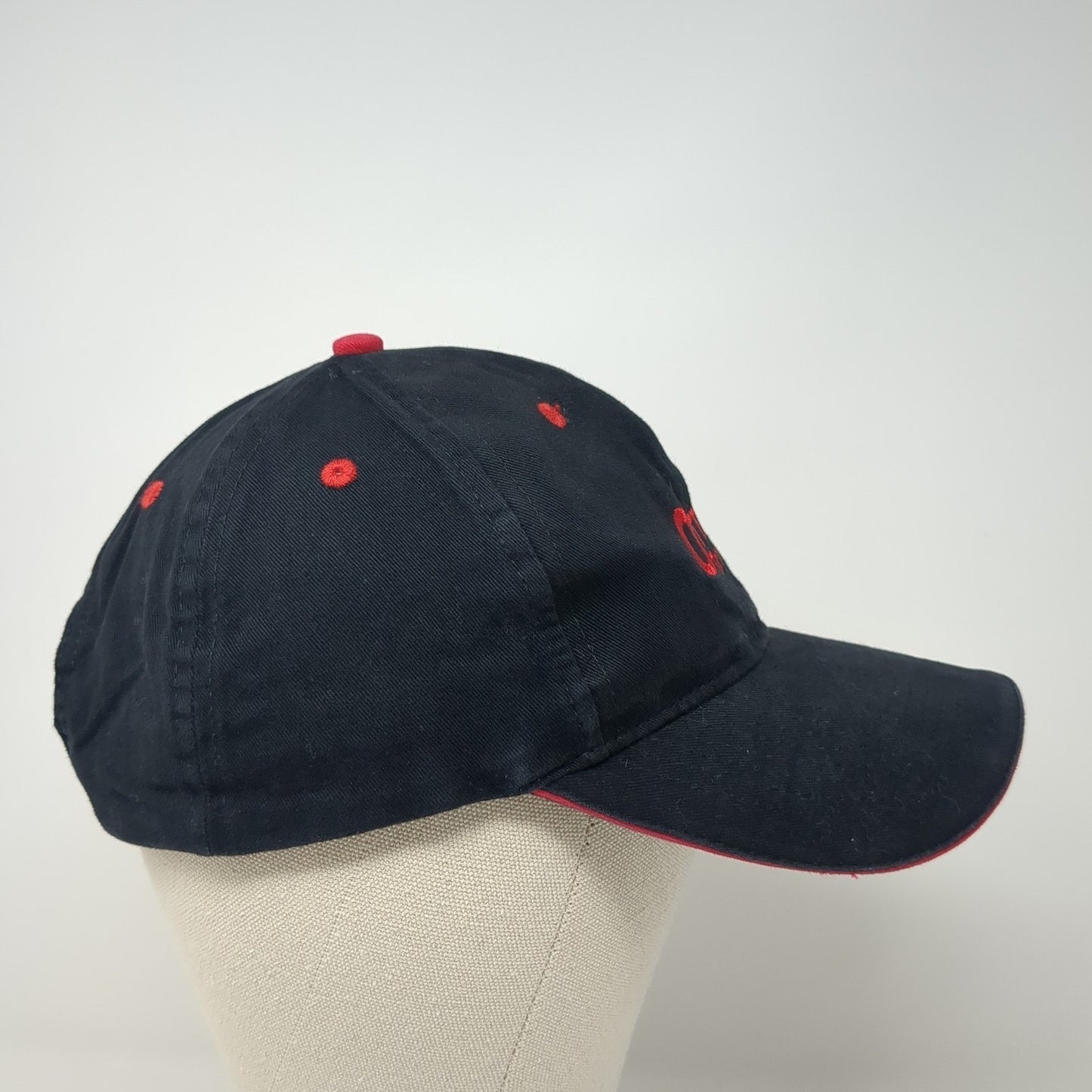 Ottawa Truck Strapback Baseball Cap Black One Size Adjustable Embroidered Otto