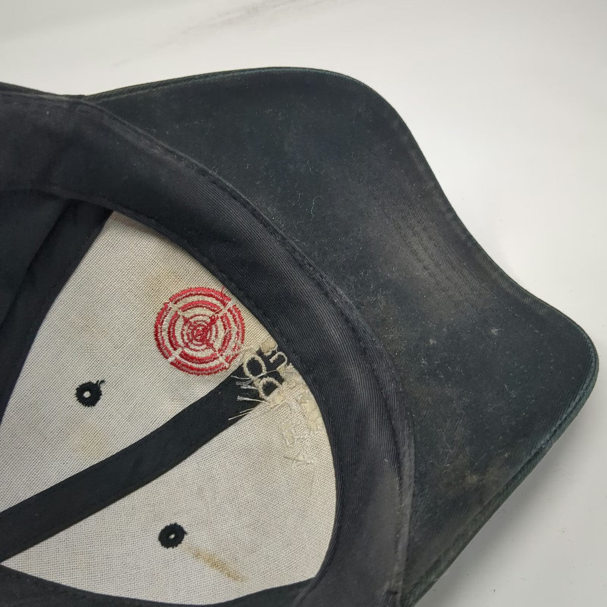 Black Baseball Cap One Size Accura Bullets Slideback Hat Target Logo Cotton