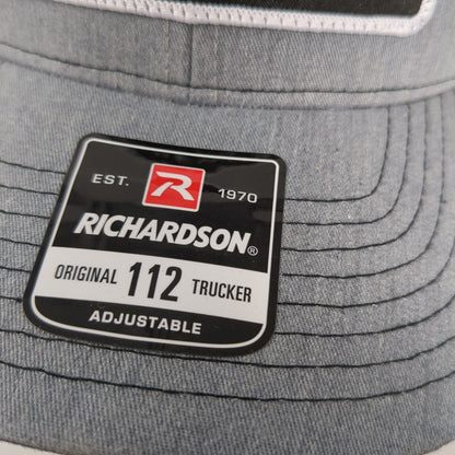 Gradeworks Est. 2005 Snapback 112 Trucker Hat Gray OS Mesh Back Richardson