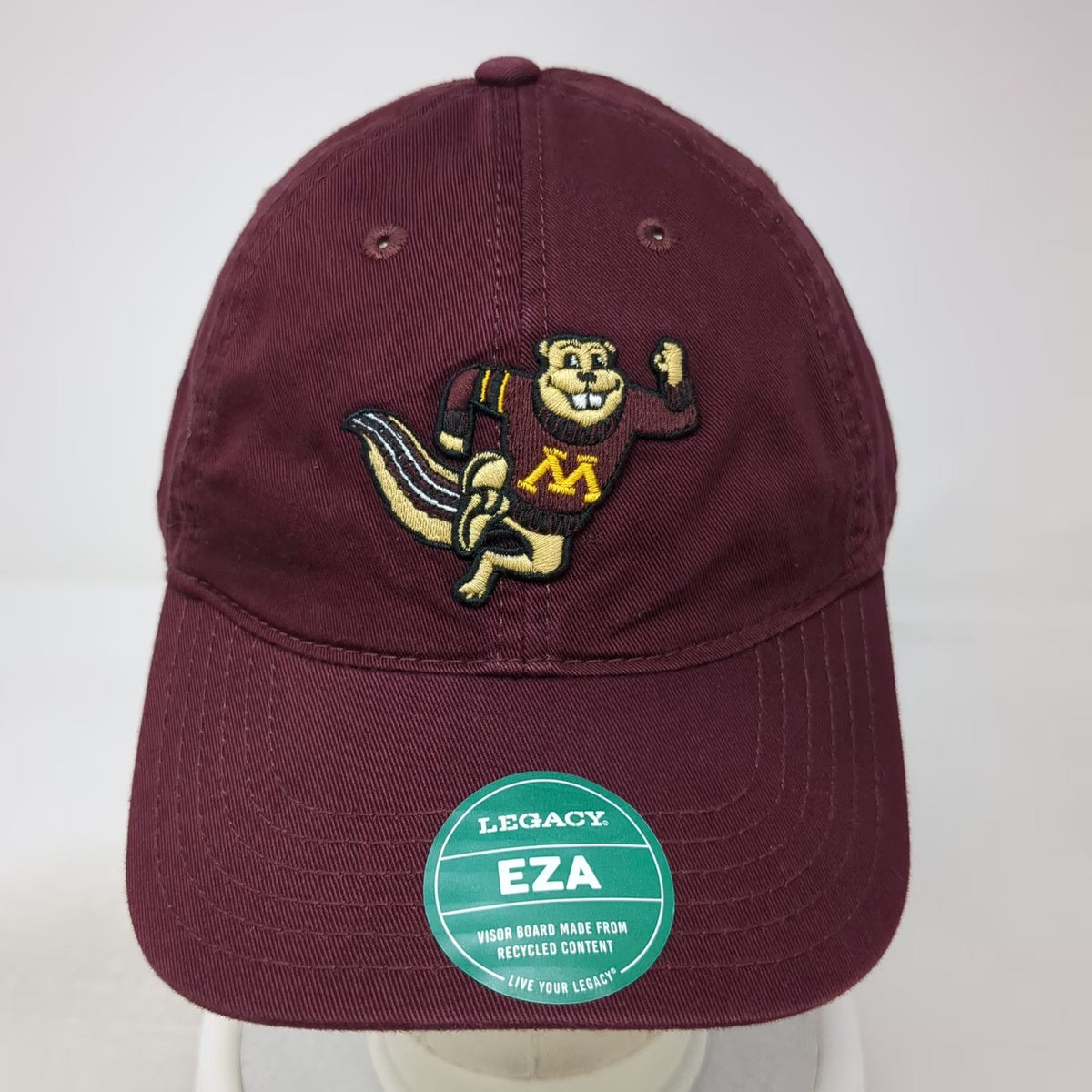 Minnesota Golden Gophers NCAA Legacy Red One Size Cap Hat Goldy Gopher Slideback