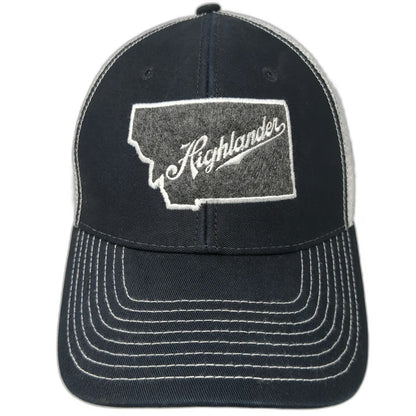 Ouray Trucker Hat Black OS Highlander Montana Missoula Brewing Company Snapback