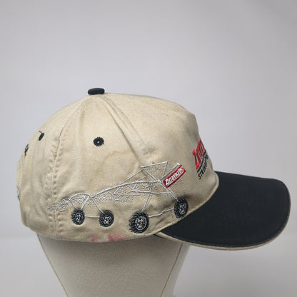 Zimmatic Strength To Grow On Strapback Hat Brown One Size Colorblock