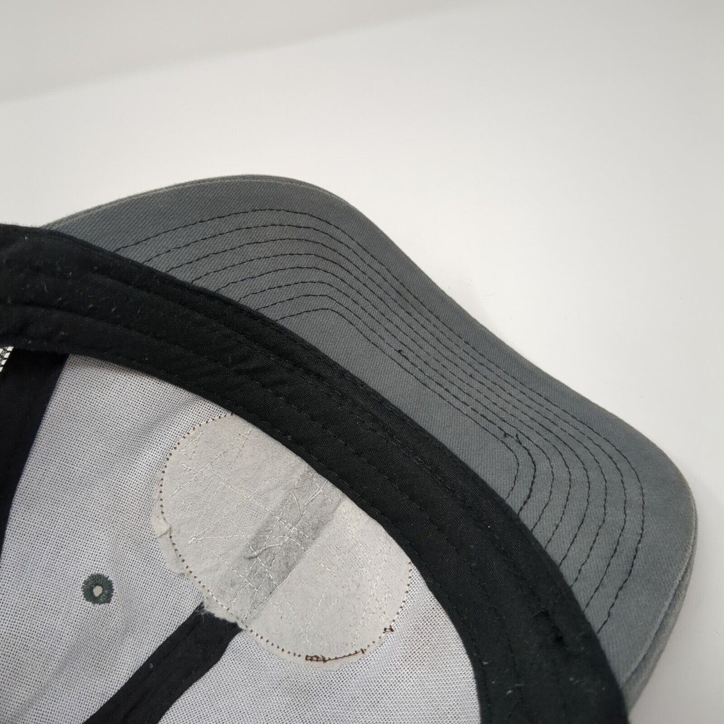 Western Trailers Boise Idaho Snapback Trucker Hat Gray OS Adjustable Mesh Back