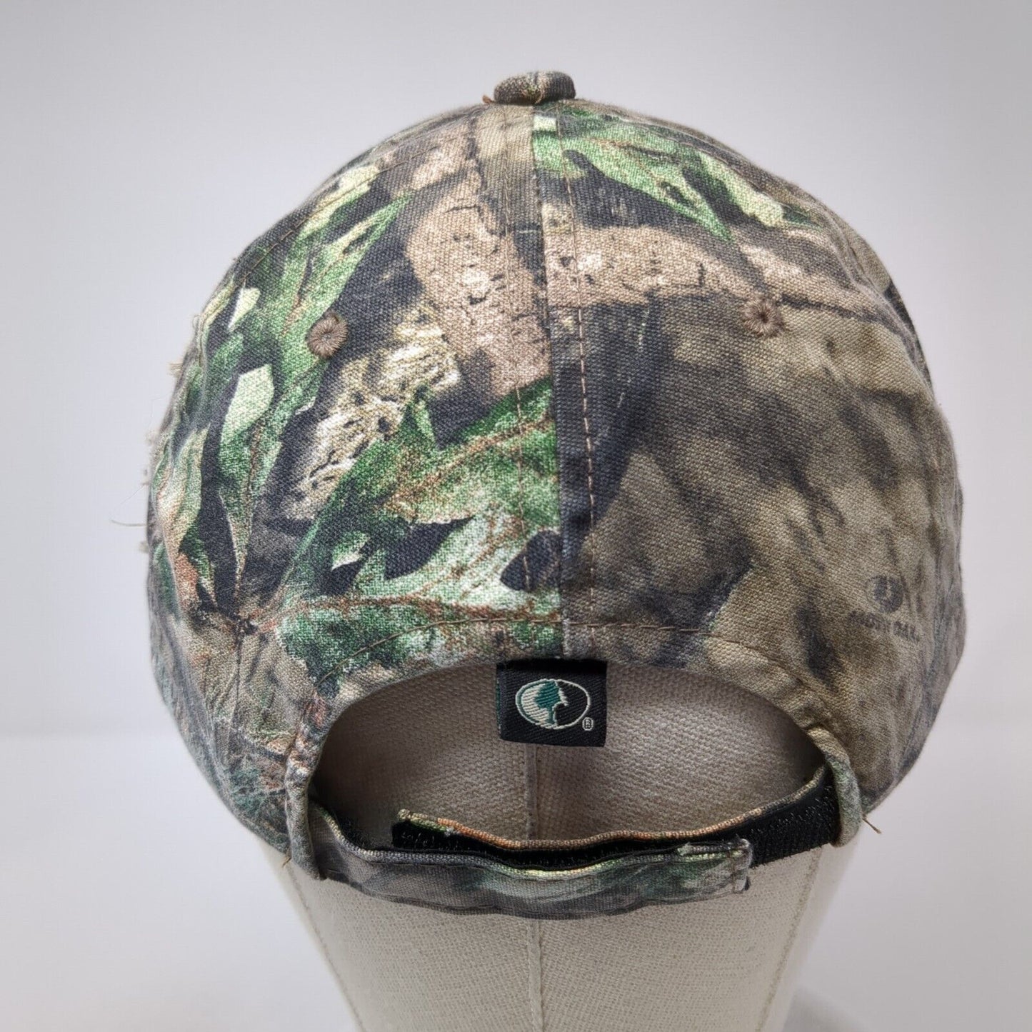 Lifetime Builders USA Strapback Hat Camouflage OS Adjustable Patriotic OC Sports