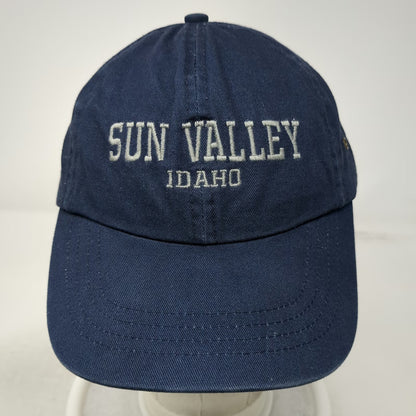 Sansegal Baseball Cap Blue One Size SUN VALLEY IDAHO Strapback Adjustable Hat