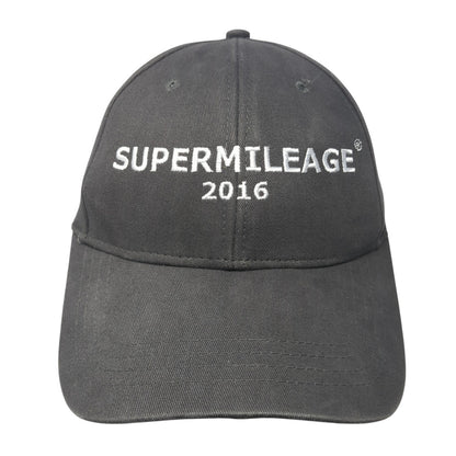 Supermileage 2016 Strapback Hat Gray One Size Embroidered Cap America