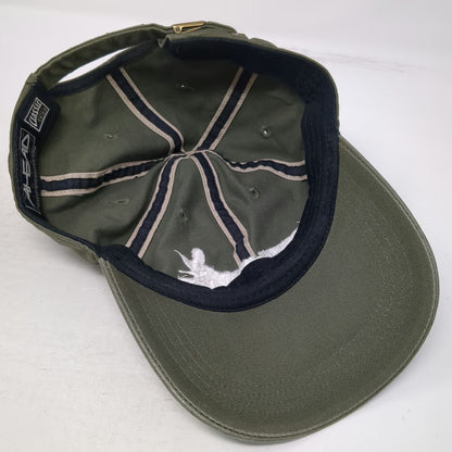 Ahead Baseball Cap Green One Size Photo Safaris Eagle Embroidered Slideback Hat