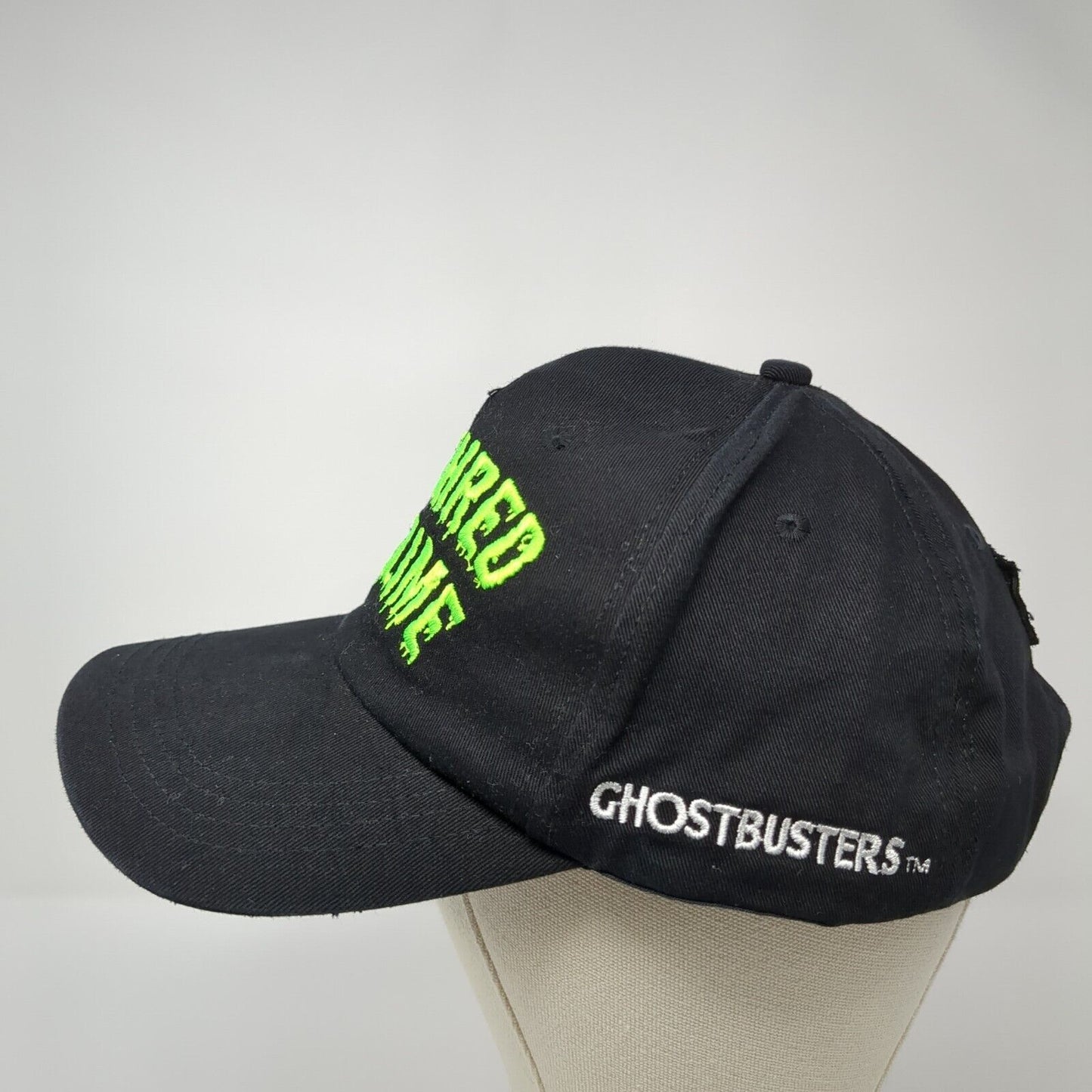 Oxyshred & Slime Ghostbusters Snapback Hat Black OS Adjustable Embroidered