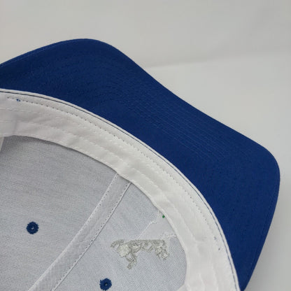 Idaho Snapback Mesh Back Trucker Hat Blue OSFA The Classics Yupoong