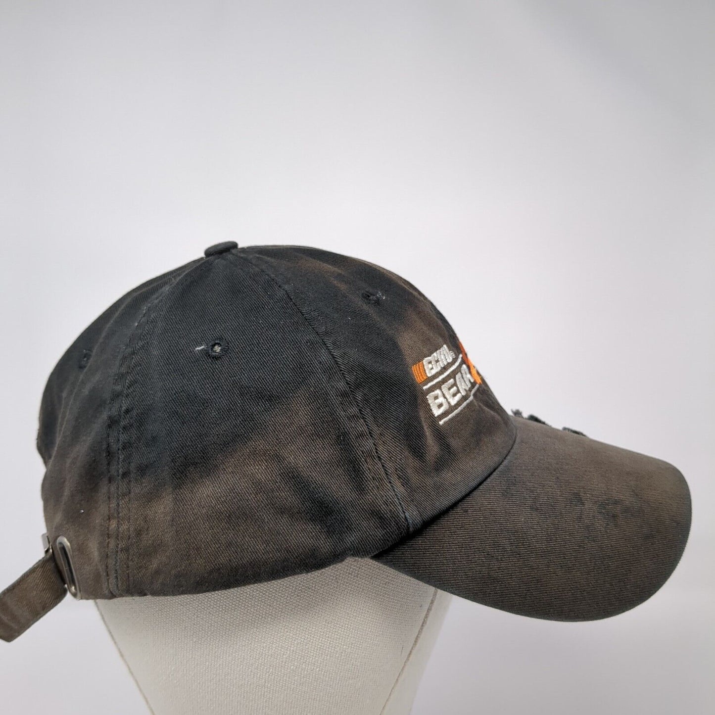 Echo Bear Cat Slideback Hat Black One Size Embroidered K-Products