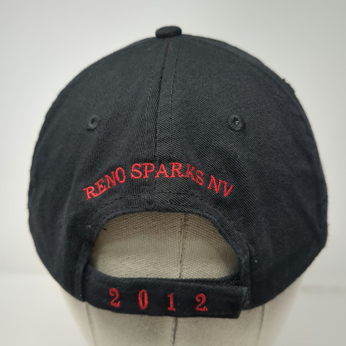 Hot August Nights 2012 Car Participant Reno Sparks NV Black Baseball Cap OSFM