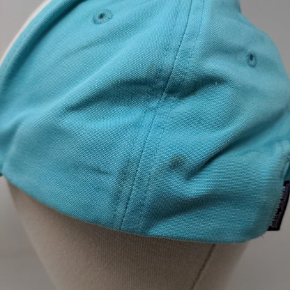 Patagonia Snapback Hat Blue One Size Adjustable Embroidered Logo Vented Holes