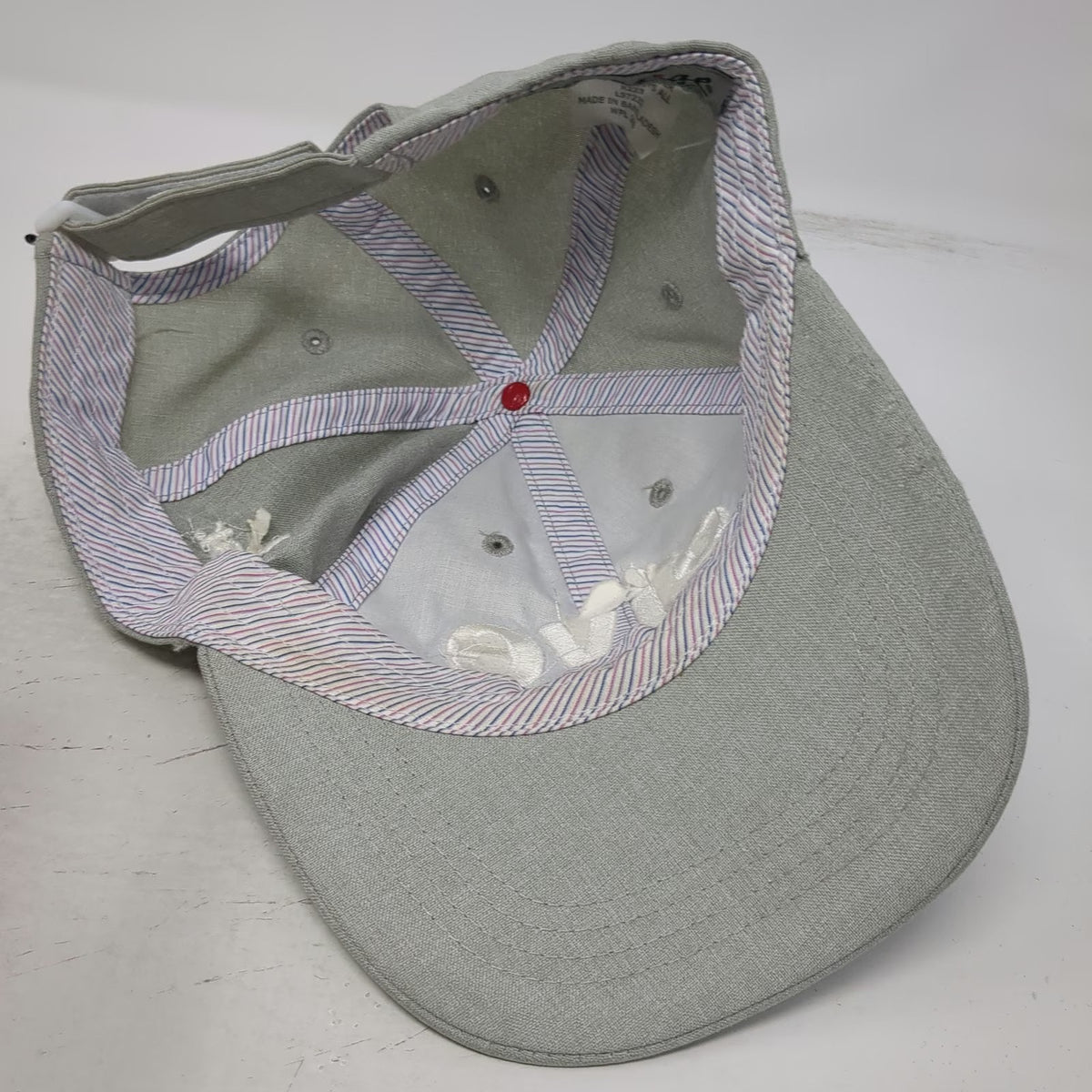 Imperial Baseball Cap Gray One Size Meijer LPGA Classic Simply Give Golf Hat