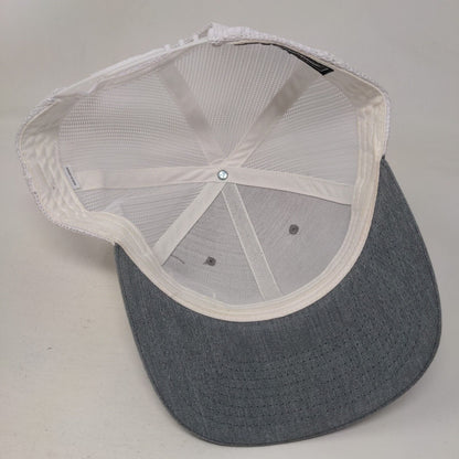 Pine Tree Snapback Trucker Hat Gray One Size Adjustable Mesh Back Richardson