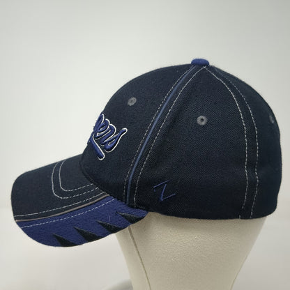 New York Rangers NHL Zephyr Cap Hat Black L Stretch Fit Curved Brim Embroidered