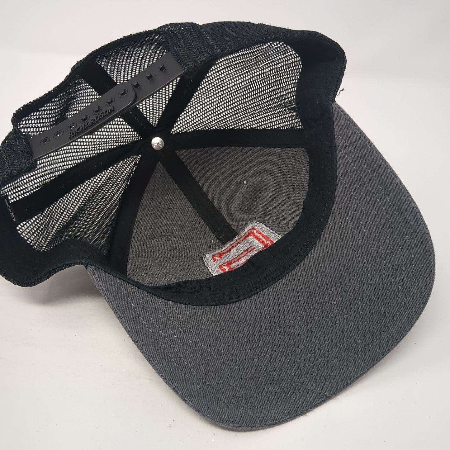 Gray Snapback Trucker Hat Gray One Size Mesh Back Richardson Outdoor