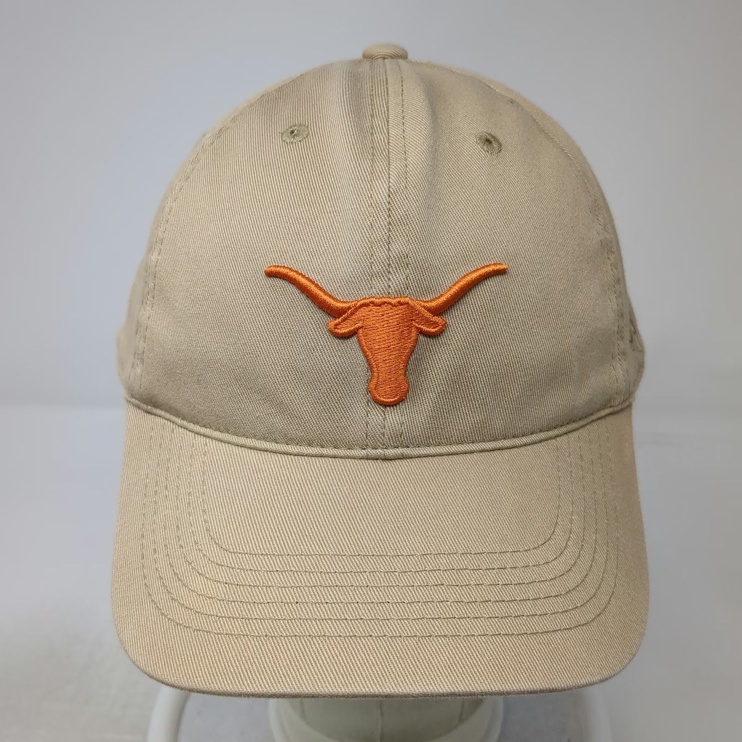 Texas Longhorns NCAA Top of the World Beige Orange One Size Cap Hat Stretch Fit
